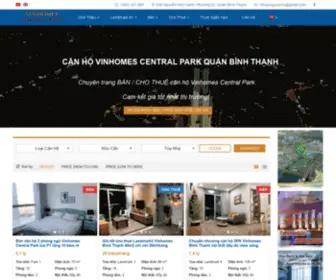 Canhovinhomescentralpark.com.vn(Căn) Screenshot