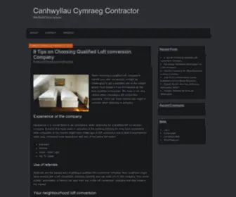 Canhwyllaucymraeg.co.uk(Canhwyllau Cymraeg Contractor) Screenshot