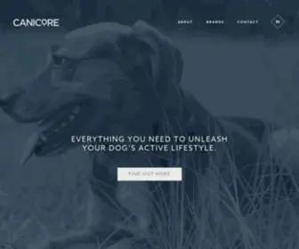 Canicore.com(All dog owners want the same thing) Screenshot