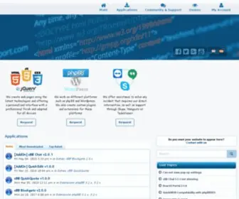 Canidev.com(Developer) Screenshot