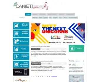 Canieti.org(Inicio) Screenshot