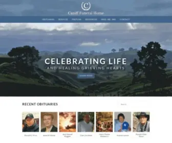 Canifffuneralhome.com(Caniff Funeral Home) Screenshot