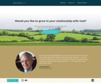 Caniknowgod.com(Learn From John Beckett Today) Screenshot