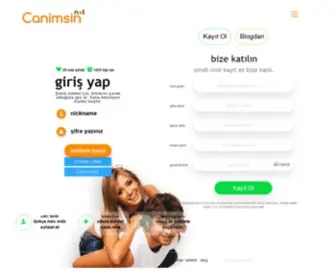 Canimsin.net(Chat) Screenshot