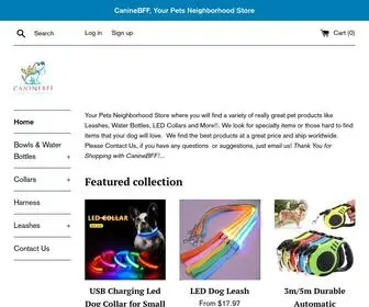 Caninebff.com(Domain misconfigured) Screenshot