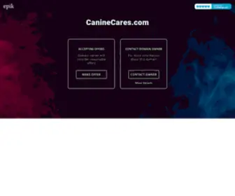 Caninecares.com(Make an Offer if you want to buy this domain. Your purchase) Screenshot