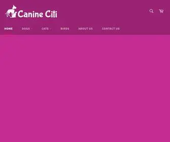 Canineciti.com(Canine Citi) Screenshot