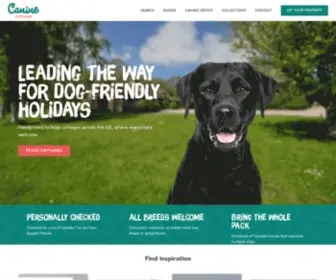 Caninecottages.co.uk(Canine Cottages) Screenshot