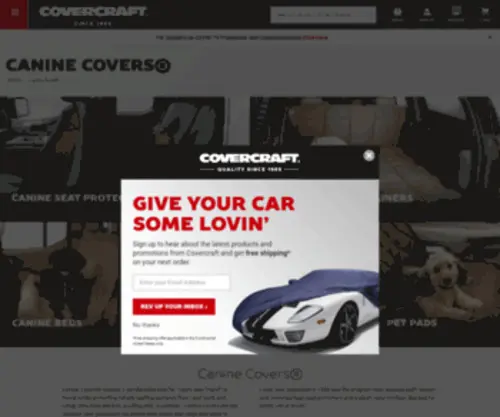 Caninecovers.com(Caninecovers) Screenshot