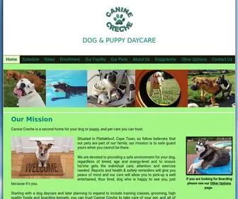 Caninecreche.co.za(Canine Creche Home) Screenshot