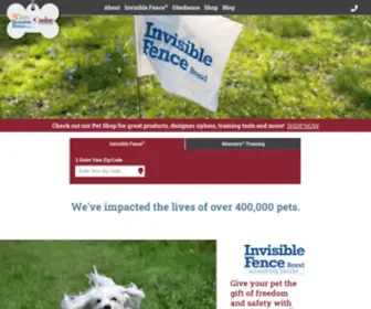 Caninefence.com(Canine Company) Screenshot