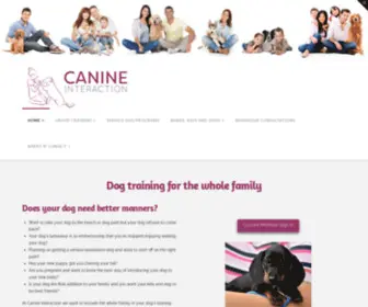 Canineinteraction.com.au(Canine Interaction) Screenshot
