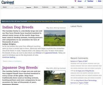 Caninest.com(Dog Breed) Screenshot