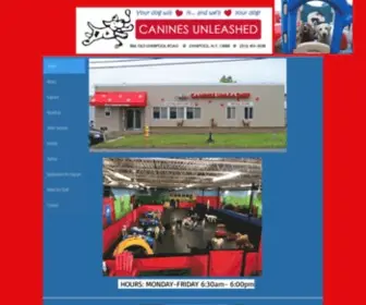 Caninesunleashed.com(Home) Screenshot