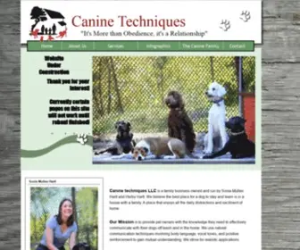 Caninetechniques.com(Caninetechniques) Screenshot