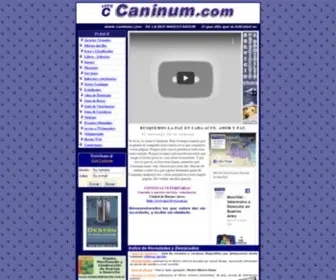 Caninum.com(Perros y Mascotas en) Screenshot