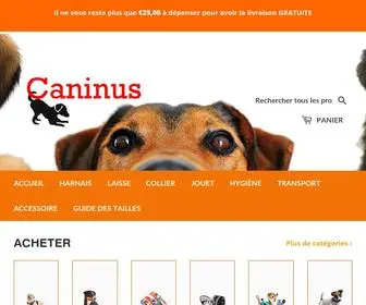 Caninus-Shop.com(Caninus) Screenshot