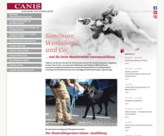 Canis-Kynos.de(CANIS-Zentrum für Kynologie) Screenshot
