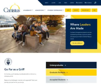 Canisius.edu(Canisius University) Screenshot
