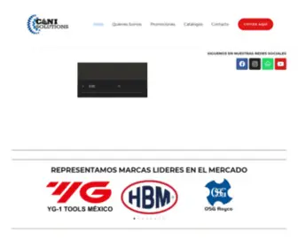 Canisolutions.com.mx(Herramientas de corte) Screenshot
