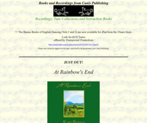 Canispublishing.com(Peter Barnes) Screenshot