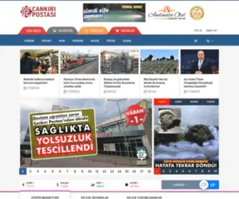 Cankiripostasi.com(Çankırı Postası) Screenshot