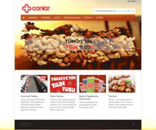 Canlargida.com(Canlar Gıda) Screenshot
