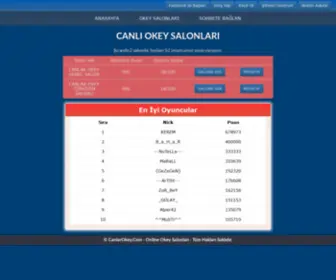 Canlarokey.com(üçretsiz okey oyna) Screenshot