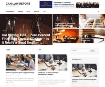 Canlawreport.com(All Updated Law News) Screenshot