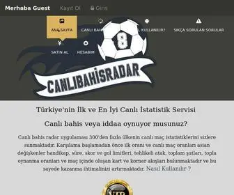 Canlibahisradar1.com Screenshot