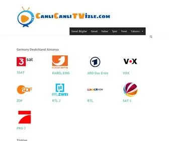Canlicanlitvizle.com(Canl) Screenshot
