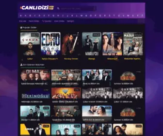 CanlidiziHD7.org(Dizi izle ve canli dizi izle) Screenshot
