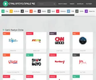 Canliradyodinle.me(Canlı Radyo Dinle) Screenshot