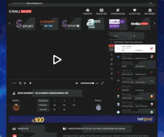 Canliskor.xyz(BeIN SPORTS) Screenshot