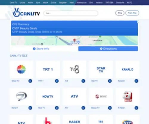 Canlitv.center(HD Kesintisiz TV izle) Screenshot