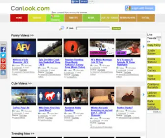 Canlook.com(Funny videos funny youtube video clips) Screenshot