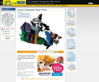 Canmaps.com(Canada Topo Maps) Screenshot