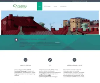 Canmera.se(Canmera Comfort AB) Screenshot