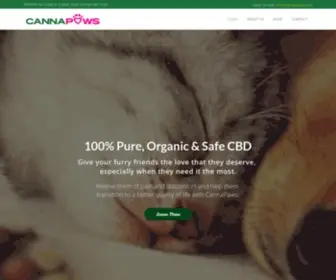 Canna-Paws.com(Canna Paws CBD) Screenshot