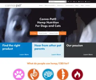 Canna-Pet.com(Canna-Pet®) Screenshot