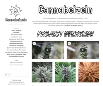 Cannabeizein.org(Cannabeizein) Screenshot