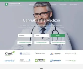 Cannabis-Aerzte.de(✚ Cannabis Ärzte) Screenshot