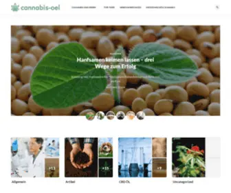 Cannabis-Oel.at(Cannabisöl und CBD) Screenshot