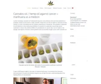 Cannabis-Oel.de(Medizinisches Cannabis) Screenshot