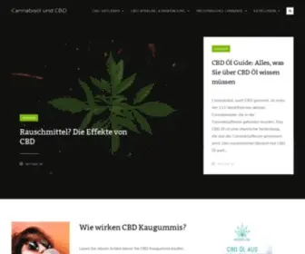 Cannabis-Oel.net(Ihr Cannabis) Screenshot