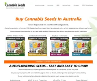 Cannabis-Seeds-Australia.com(Cannabis Seeds Australia) Screenshot