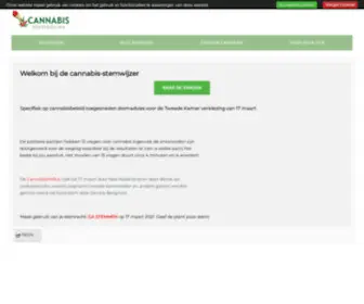 Cannabis-StemwijZer.nl(Cannabis Stemwijzer stemwijzer stemadvies cannastembus) Screenshot