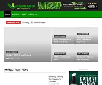Cannabisandhemphealth.com(Cannabis And Hemp Health) Screenshot