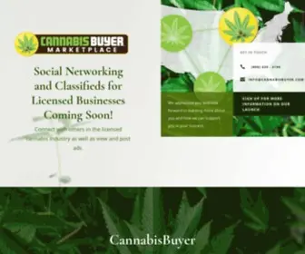 Cannabisbuyer.com(Cannabisbuyer) Screenshot
