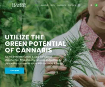 Cannabiscatalysts.com(Your Gateway to the Asian Cannabis Landscape) Screenshot